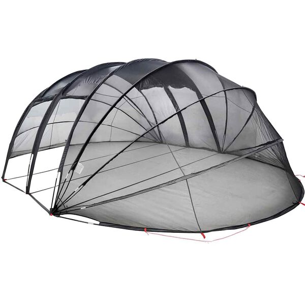 vidaXL Poolzelt Kuppel Transparent 640 x 432 x 205 cm