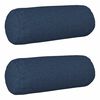 vidaXL Kissenbezug 2 stk. HEERLEN Blau &Oslash; 15 x 40 cm Stoff