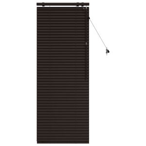 vidaXL Venezianische Jalousie Dunkelbraun 65 x 160 cm 35 mm