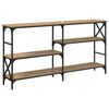 vidaXL Konsolentisch Artisan-Eiche 150 x 29 x 76,5 cm Holzwerkstoff
