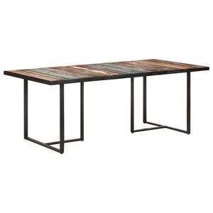 vidaXL Esstisch 200 cm Altholz Massiv