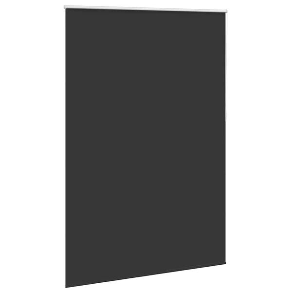 vidaXL Verdunkelungsrollo 144,4 x 230 cm, Stoffbreite 140 cm, schwarz
