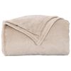 vidaXL Wohndecken 6 pcs Beige 220 x 240 cm Fleece