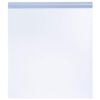vidaXL Window Film Grau mattiert 23.6 x 196.9 in PVC