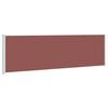 vidaXL Seitenmarkise Ausziehbar 180x600 cm Braun
