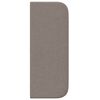 vidaXL Kopfteil Ohr Taupe 40,5 x 40,5 x 4 cm Stoff