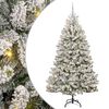 vidaXL K&uuml;nstlicher Weihnachtsbaum 240 cm 300 LEDs Warmes Wei&szlig;