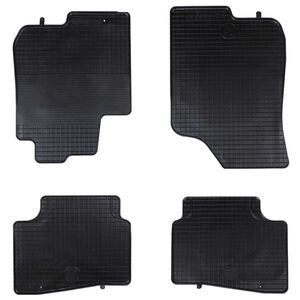 vidaXL Autofu&szlig;matte 4 pcs Schwarz Geeignet f&uuml;r i30 LIMOUSINE 2007-2011