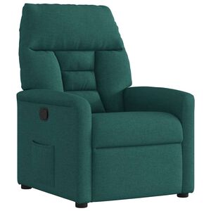 vidaXL Relaxsessel Dunkelgr&uuml;n Stoff
