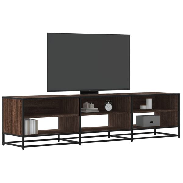 vidaXL TV-Schrank Braun Eichen-Optik 180x40x46 cm Holzwerkstoff
