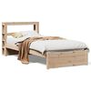 vidaXL Bettgestell mit Kopfteil ohne Matratze 90x200 cm