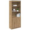 vidaXL Highboard Artisan-Eiche 70x35x180 cm Holzwerkstoff