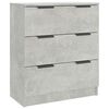 vidaXL Sideboard Betongrau 60x30x70 cm Holzwerkstoff
