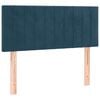 vidaXL Kopfteil Dunkelblau 80x5x78/88 cm Samt