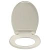 vidaXL Toilettensitz mit Absenkautomatik Aprikose Oval