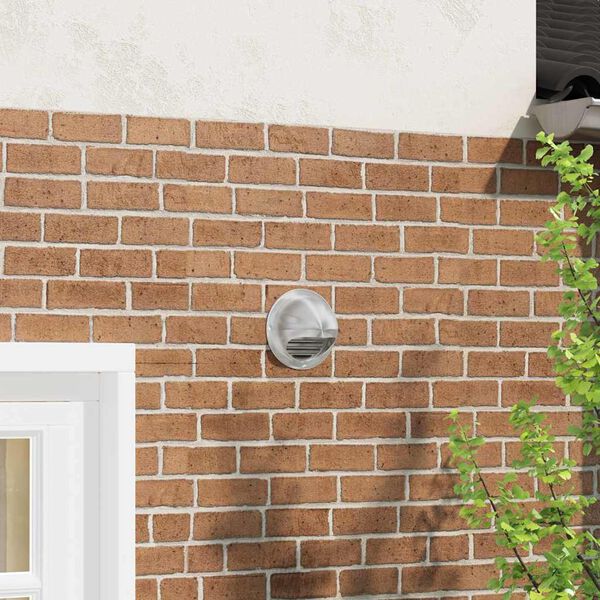 vidaXL L&uuml;ftungsgitter 8 pcs Silber 150 mm Edelstahl