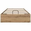 vidaXL Ottoman Bettgestell Artisan-Eiche 90 x 200 cm Holzwerkstoff