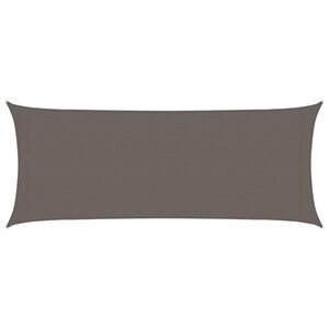 vidaXL Sonnensegel 160 g/m&sup2; Anthrazit 2x5 m HDPE