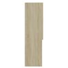 vidaXL Waschmaschinenschrank Sonoma-Eiche 70,5x25,5x90 cm
