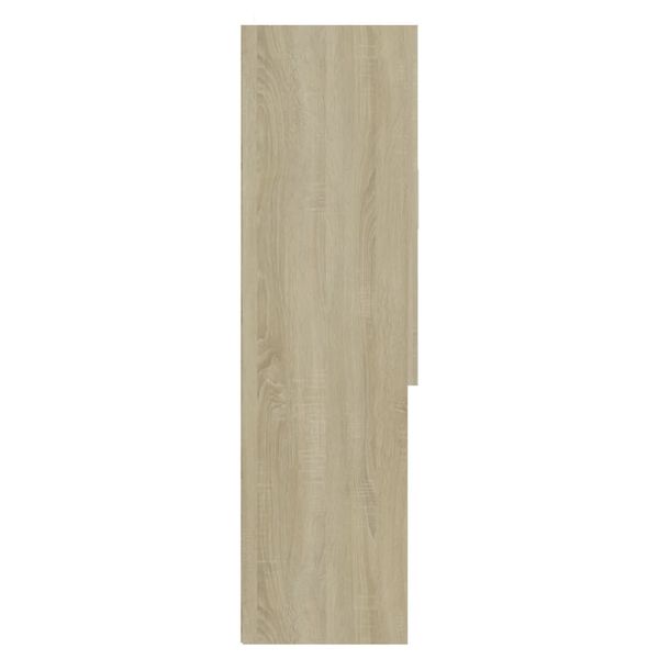 vidaXL Waschmaschinenschrank Sonoma-Eiche 70,5x25,5x90 cm