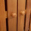 vidaXL Garten-Schrank Natur 78 x 36,5 x 78 cm Massivholz Akazie