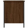 vidaXL Sitzbank mit Stauraum Braun Eiche 40x42,5x50 cm Holzwerkstoff