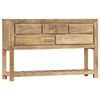 vidaXL Sideboard 120x30x75 cm Massivholz Mango