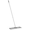 vidaXL Garten Nivellierrechen Silber 75 x 25 x 200 cm Edelstahl