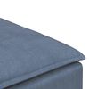 vidaXL Modulares Sofa Fu&szlig;hocker-Modul Blau 100x100x48 cm