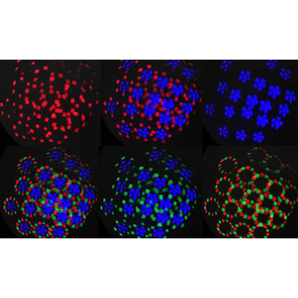 ; LED Vanguard RGB Club Disco DJ