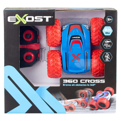 Exost Ferngesteuertes Stunt-Auto 360 Cross II Blau