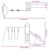vidaXL Spielturm Massivholz Kiefer