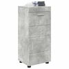 vidaXL Badezimmerschrank-Set TULUM Beton Grau 37 x 31,5 x 82 cm