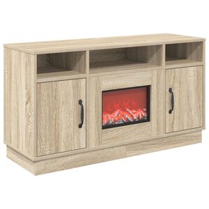 vidaXL Elektrokamin Sonoma 100 x 33 x 55 cm Holzwerkstoff