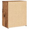 vidaXL Nachttische 2 Stk. Altholz-Optik 50x32x60 cm Holzwerkstoff