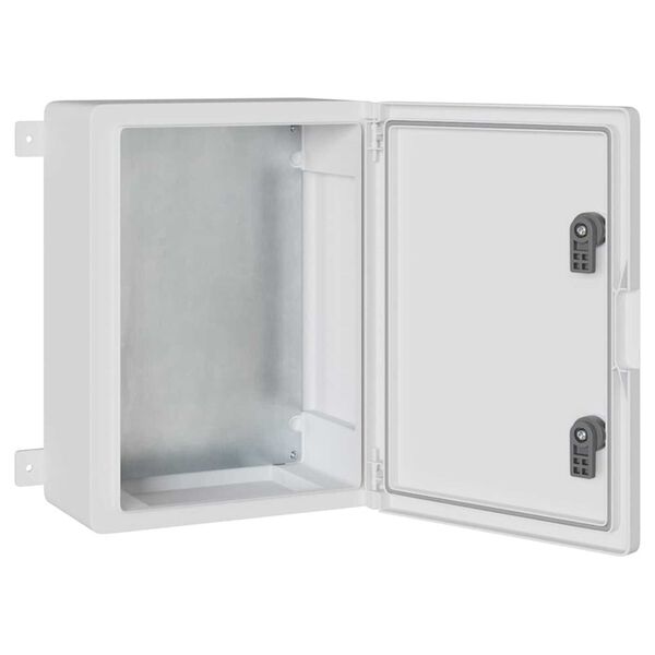 vidaXL Steuerungsschrank Grau 47 x 20 x 60 cm ABS Kunststoff