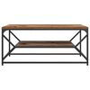 vidaXL Couchtisch Altholz 90 x 50 x 40 cm Ingenieure Holz und Stahl