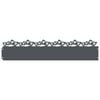 vidaXL Rasenkanten 30 Stk. 103 x 0,05 x 22 cm Stahl Anthrazit