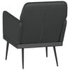 vidaXL Sessel Schwarz 61x78x80 cm Kunstleder
