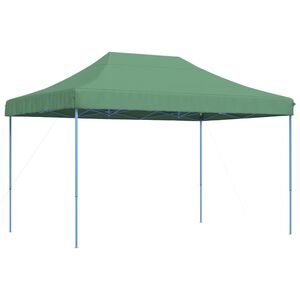 vidaXL Partyzelt Faltbar Pop-Up Gr&uuml;n 410x279x315 cm