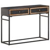 vidaXL Konsolentisch 100x35x75 cm Massivholz Mango