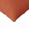 vidaXL Sofakissen 2 St&uuml;ck Rot-Orange 120 x 40 cm Cordstoff