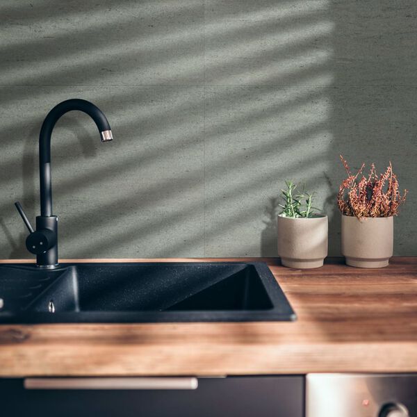 Grosfillex Wandfliesen Gx Wall+ 11 Stk. Dune Mica 30x60 cm Grau