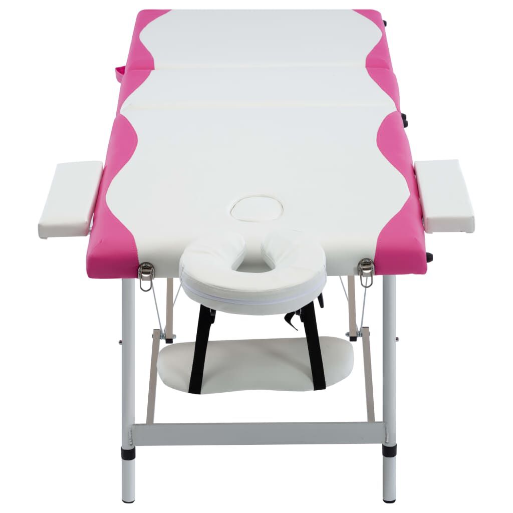 Polironeshop Mercurio Klappbett, Aluminium, Höhenverstellbar – Für Massage, Kosmetik & Therapie
