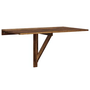vidaXL Wand-Klapptisch R&auml;uchereiche 100x60x56 cm Holzwerkstoff