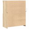 vidaXL Sideboard Sonoma-Eiche 81x37x100 cm Holzwerkstoff