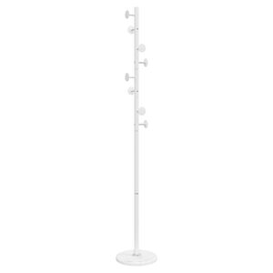 vidaXL Garderobenst&auml;nder Wei&szlig; 176 cm Pulverbeschichtetes Eisen