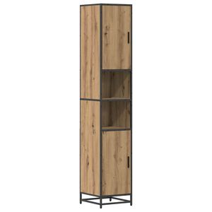 vidaXL Badezimmerm&ouml;bel-Set Artisan-Eiche 35 x 37,5 x 188,5 cm