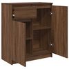 vidaXL Sideboard mit Schublade Braun Eichen-Optik 71x35x84 cm