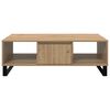 vidaXL Couchtisch Artisan-Eiche 104 x 60 x 35 cm Holzwerkstoff